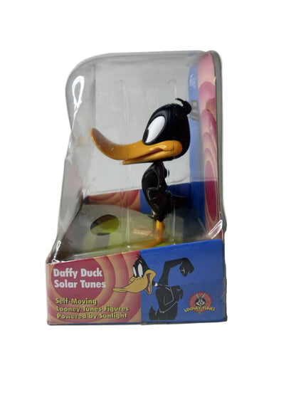 Looney Tunes Daffy Duck Solar Tunes Figure - Warner Bros. Self-Moving Solar-Powered Toy by Fusion Toys NIB