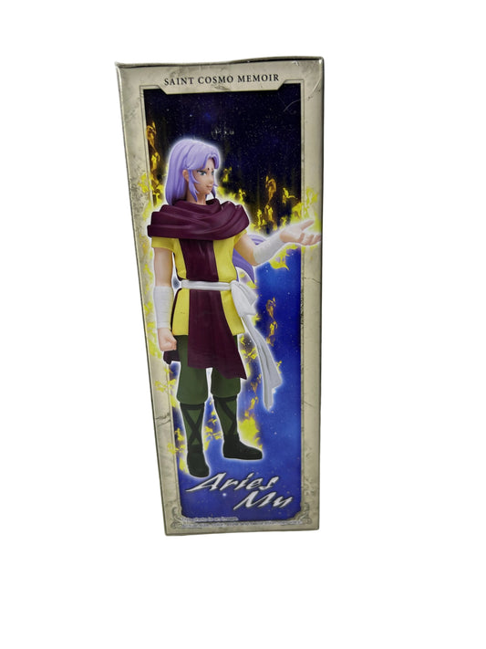 Saint Seiya Aries Mu Figure - Bandai Saint Cosmo Memoir Gold Saint NIB