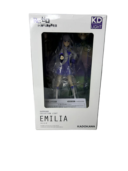 Re:Zero Emilia Figure - Kadokawa Collection Light Series NIB