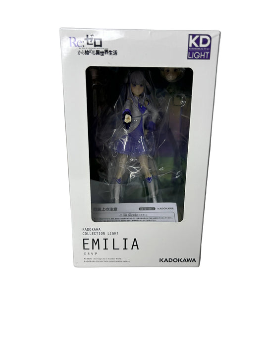 Re:Zero Emilia Figure - Kadokawa Collection Light Series NIB