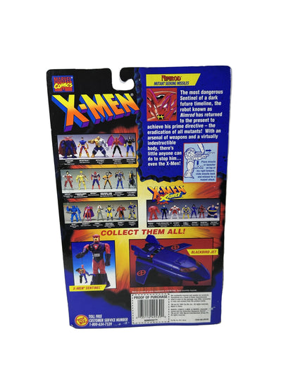 X-Men X-Force Nimrod Action Figure - Toy Biz Marvel Mutant Seeking Missiles 1990s