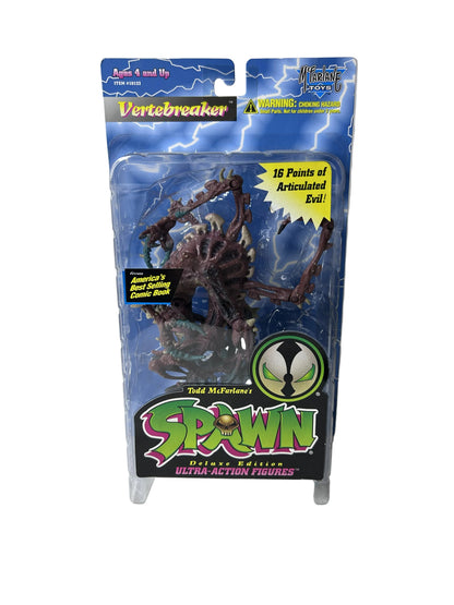 Spawn Vertebreaker Action Figure Factory Sealed - McFarlane Toys Deluxe Edition 16 Points Articulation 1990s