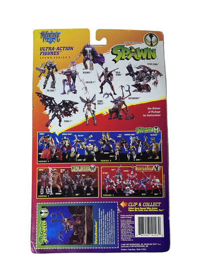 Spawn Vertebreaker Action Figure Factory Sealed - McFarlane Toys Deluxe Edition 16 Points Articulation 1990s