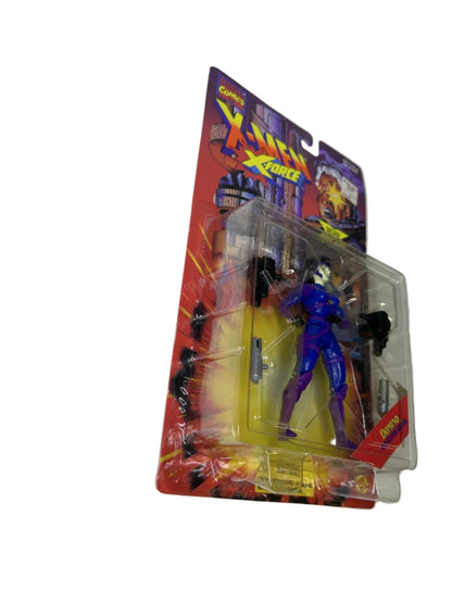 Domino Twin Weapon Arsenal Action Figure - Marvel X-Men X-Force Toy Biz 1995 (New, Sealed)
