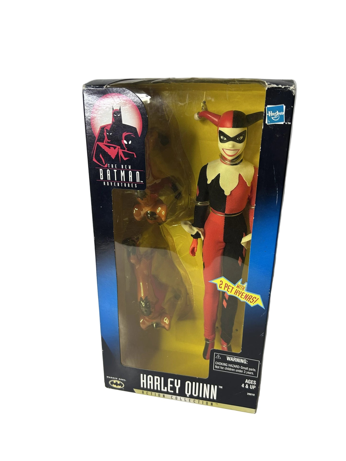 Harley Quinn Action Figure - The New Batman Adventures Hasbro Action Collection 1998 (New, Sealed)