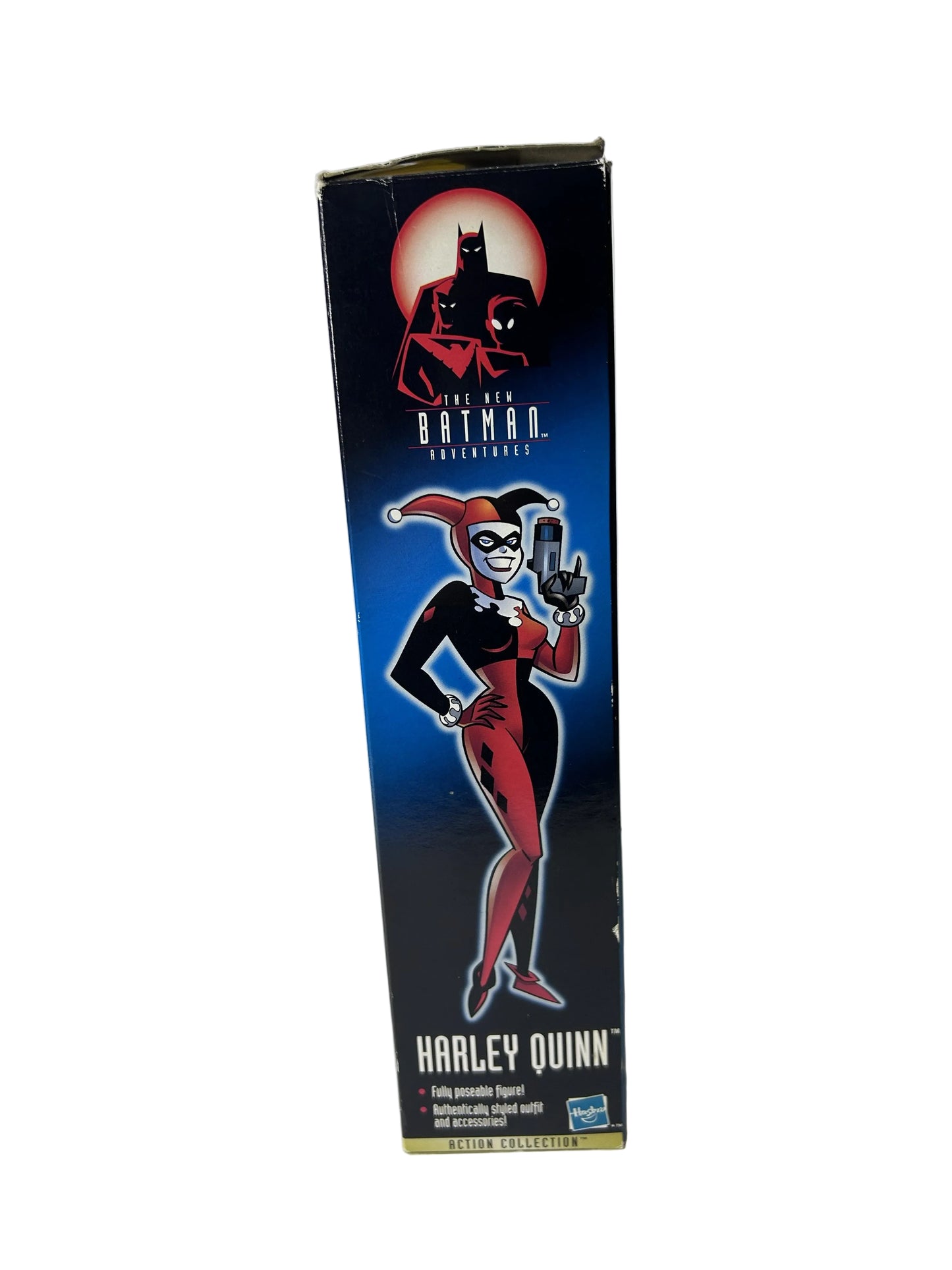 Harley Quinn Action Figure - The New Batman Adventures Hasbro Action Collection 1998 (New, Sealed)