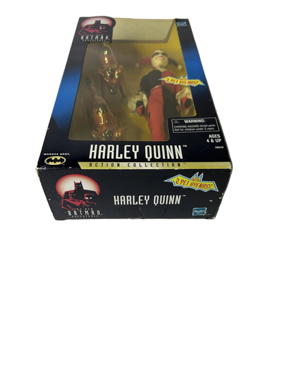 Harley Quinn Action Figure - The New Batman Adventures Hasbro Action Collection 1998 (New, Sealed)