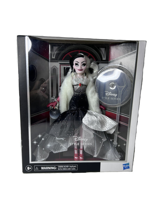 Cruella De Vil Disney Style Series Fashion Doll - Hasbro 2021 (New, Sealed)