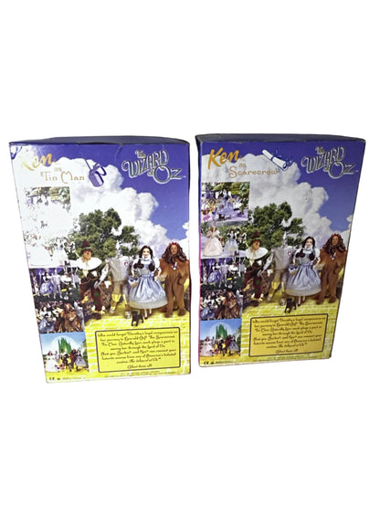 Ken as Tin Man & Scarecrow Bundle - The Wizard of Oz Mattel 1999 (New, Sealed)