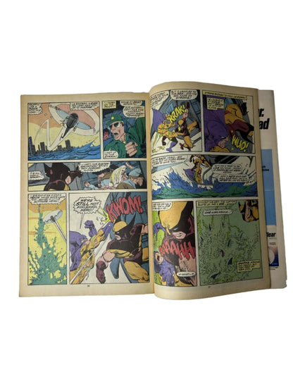 Wolverine #20 'Acts of Vengeance' - Marvel Comics Jan 1990, La Bandera & Roughhouse Showdown (Single Issue)