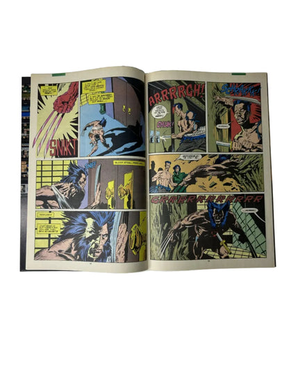 Wolverine #32 'Against The Blade Of The Yakuza!' - Marvel Comics Oct 1990, Jean Grey Appearance (Single Issue)