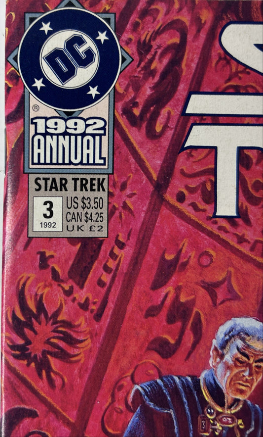 Star Trek Annual #3 'Homeworld' - DC Comics 1992, Weinstein, Dwyer & Starr, Painted Cover, Batman Returns Back Cover (Single Issue)