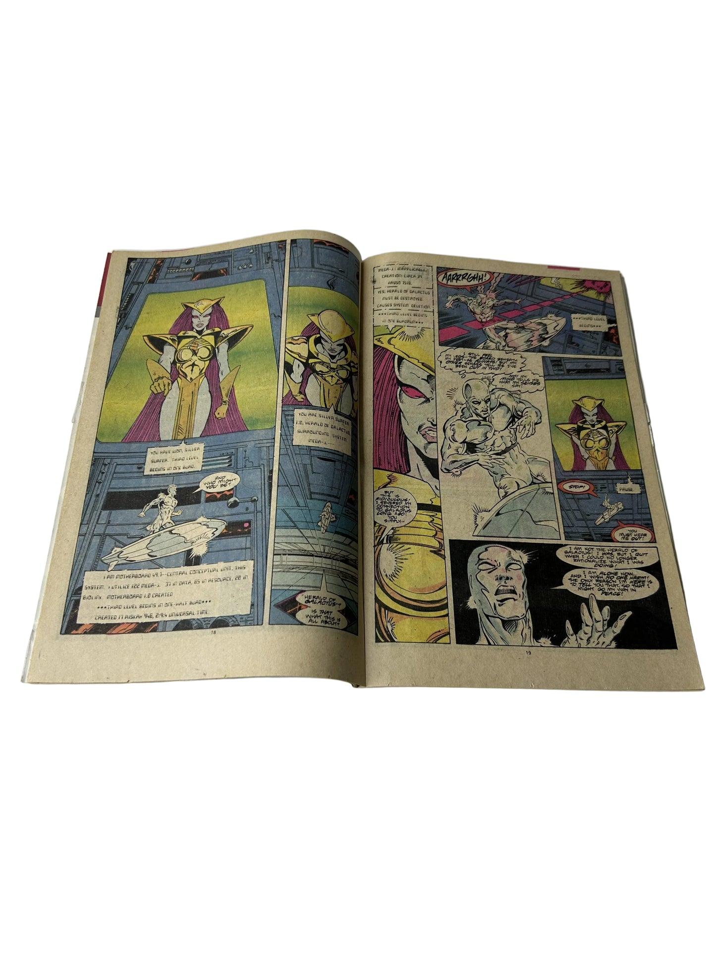 Silver Surfer #24 - Marvel Comics Jun 1989, Englehart & Lim, G.I.G.O. — Can Even the Silver Surfer Survive?! (Single Issue)