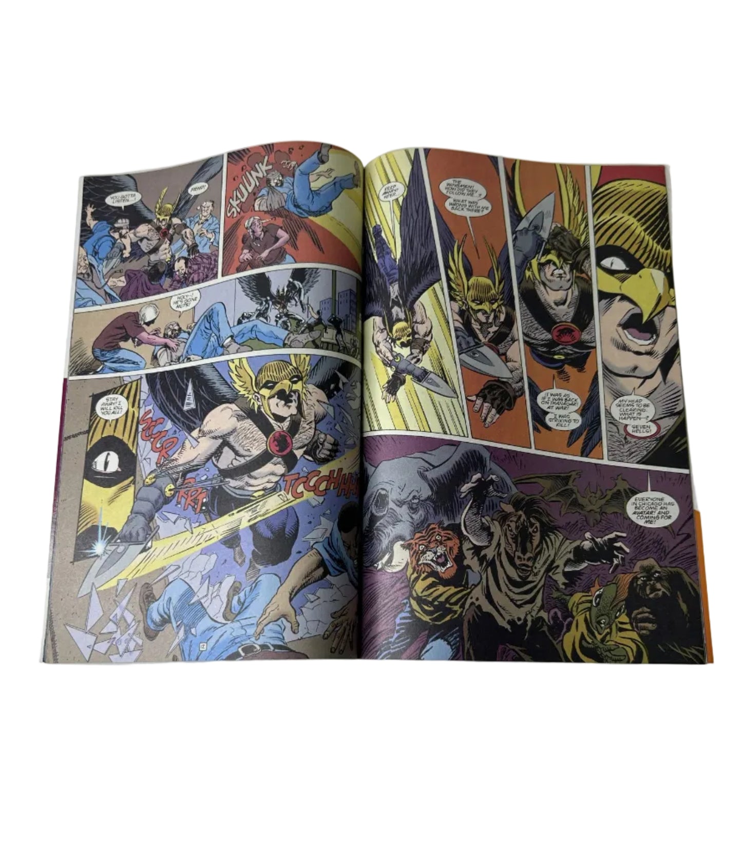 Hawkman #26 - DC Comics Nov 1995, Underworld Unleashed Tie-In — Wings of Fury, Nowhere to Hide (Single Issue)