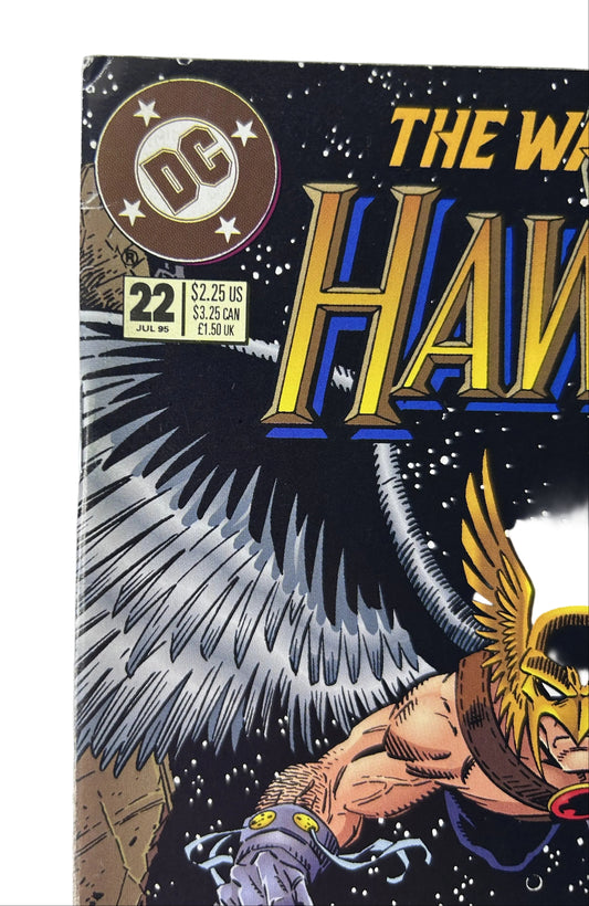 Hawkman #22 - DC Comics Jul 1995, The Way of the Warrior Part 3 — Return to Thanagar (Single Issue)