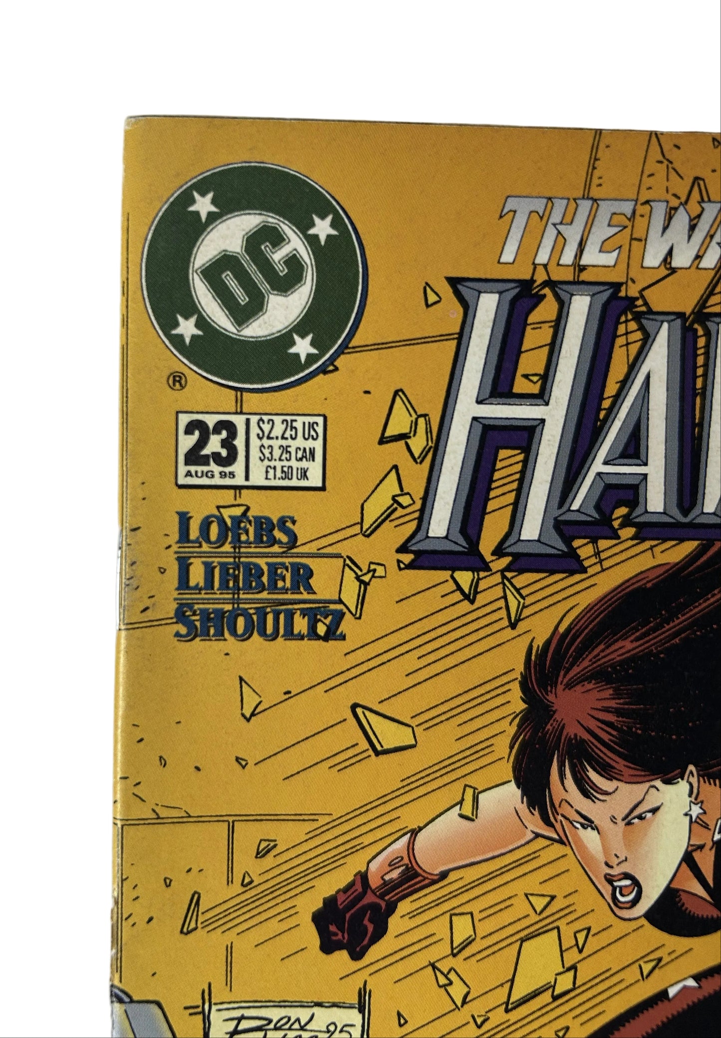 Hawkman #23 - DC Comics Aug 1995, The Way of the Warrior Part 6 — Escape from Deathrock! (Single Issue)