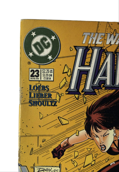 Hawkman #23 - DC Comics Aug 1995, The Way of the Warrior Part 6 — Escape from Deathrock! (Single Issue)