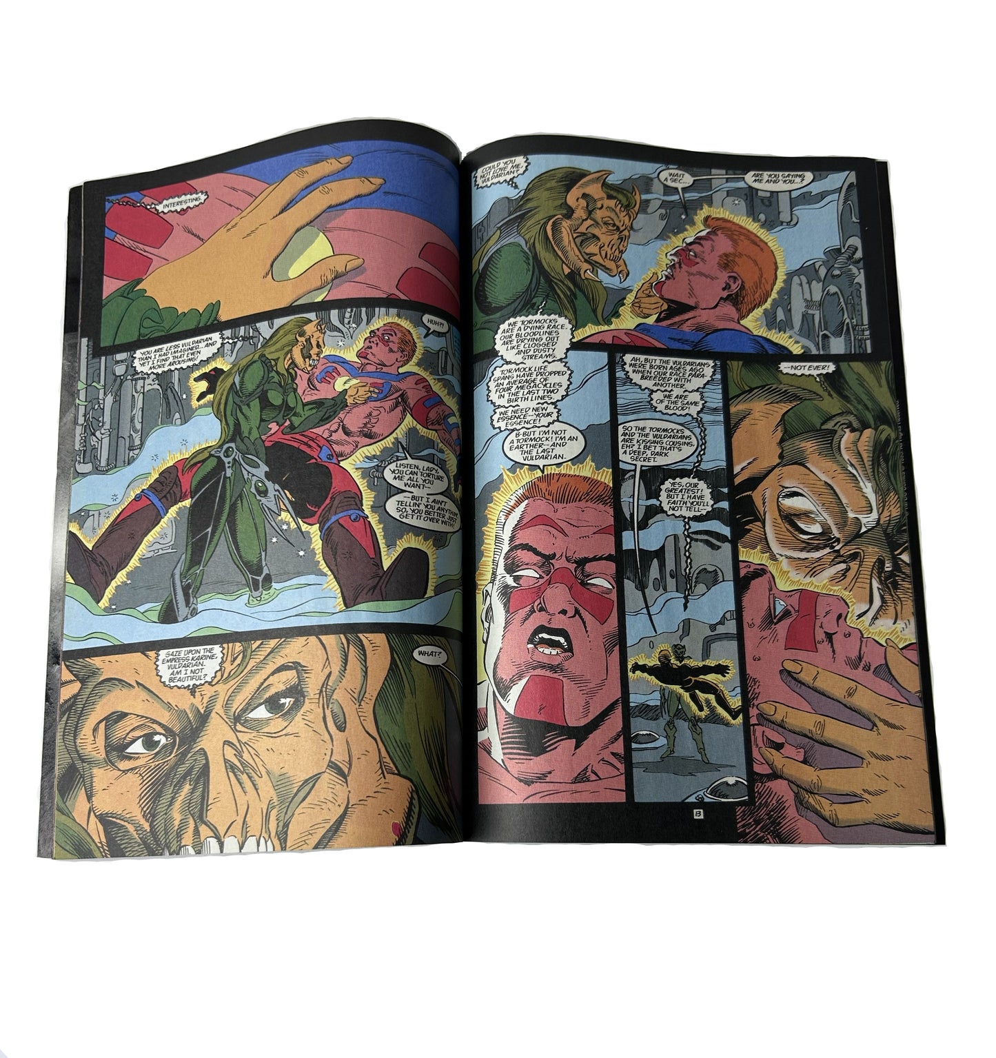 Hawkman #23 - DC Comics Aug 1995, The Way of the Warrior Part 6 — Escape from Deathrock! (Single Issue)