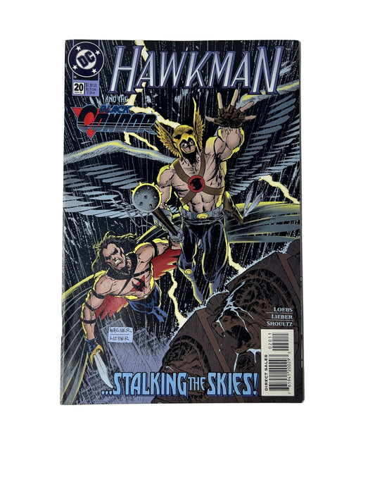 Hawkman #20 - DC Comics May 1995, Hawkman and the Black Condor — Stalking the Skies! (Single Issue)