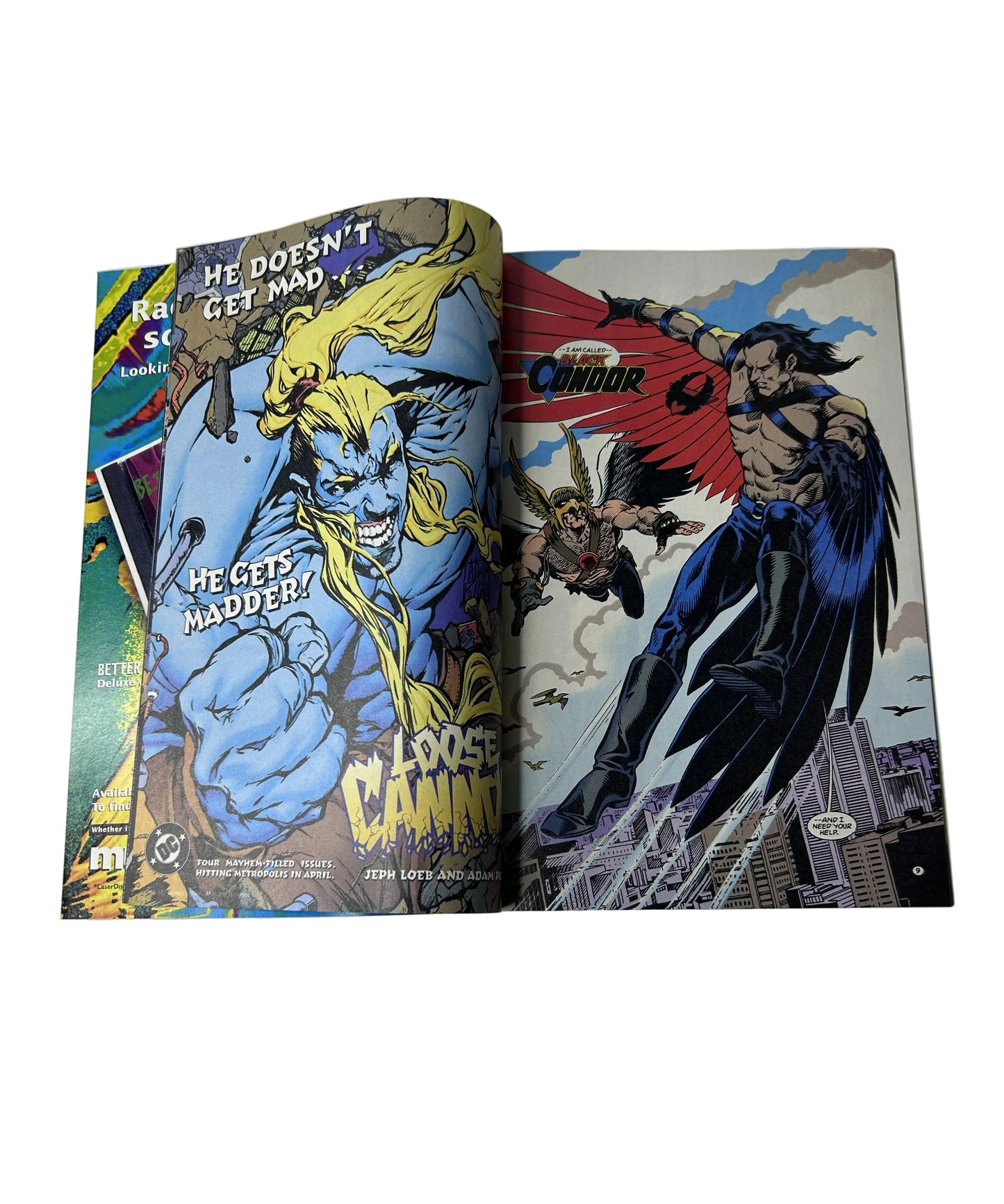 Hawkman #20 - DC Comics May 1995, Hawkman and the Black Condor — Stalking the Skies! (Single Issue)