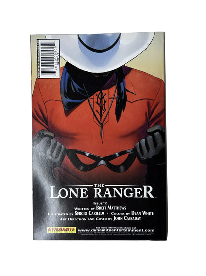 The Lone Ranger #1 - Dynamite Entertainment 2006, Brett Matthews & John Cassaday — The Legend Reborn (Single Issue)