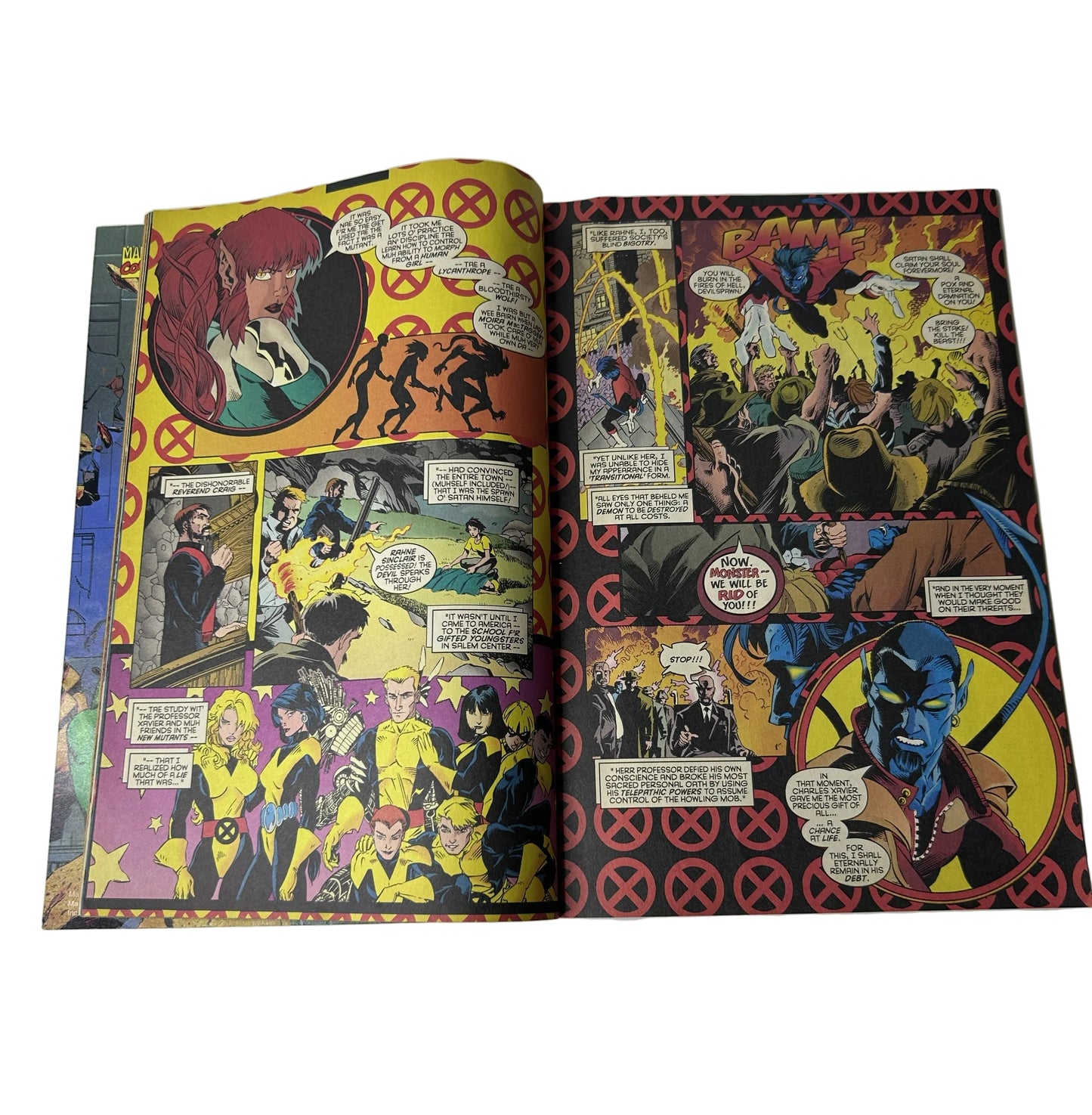 Excalibur #107 - Marvel Comics Mar 1997, Some Dreams Never Die — Full Team Roster, Salvador & Scott Cover (Single Issue)