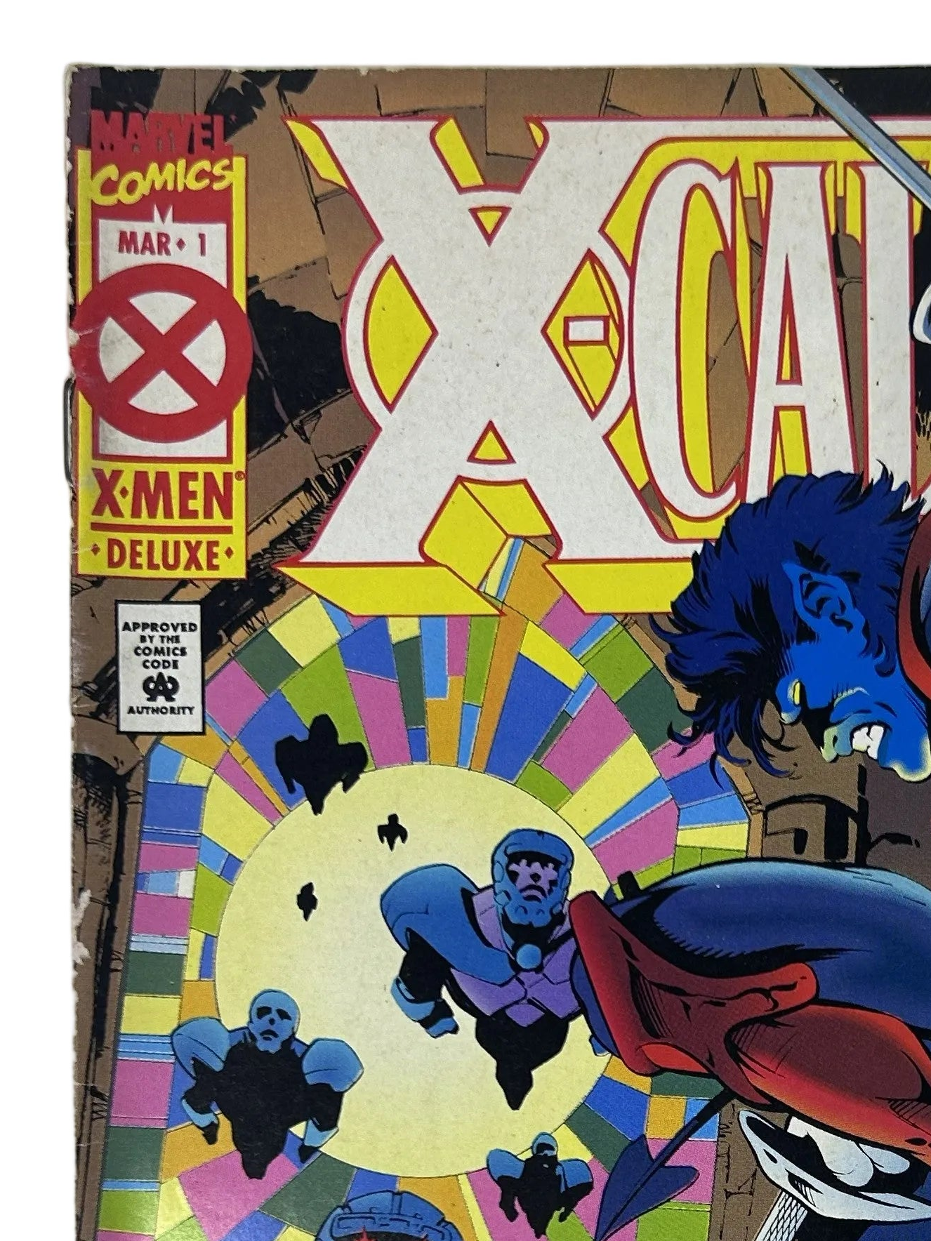 X-Calibre #1 - Marvel Comics Mar 1995, Age of Apocalypse — Enter Now, Nightcrawler AoA, X-Men Deluxe Newsstand (Single Issue)