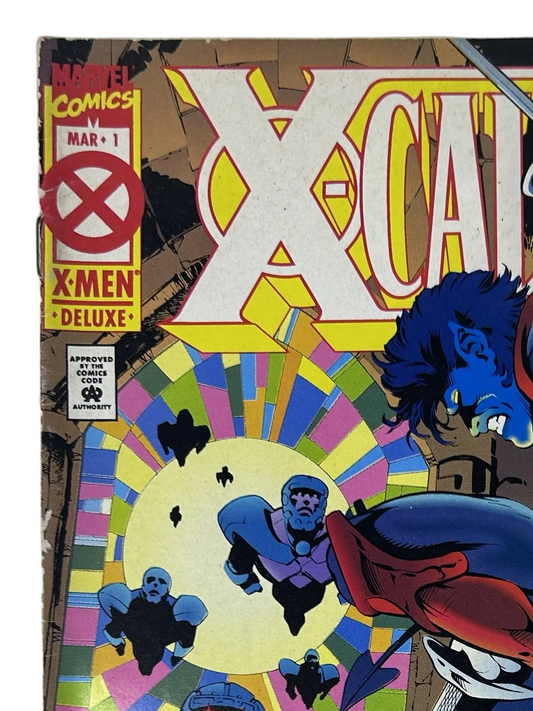 X-Calibre #1 - Marvel Comics Mar 1995, Age of Apocalypse — Enter Now, Nightcrawler AoA, X-Men Deluxe Newsstand (Single Issue)