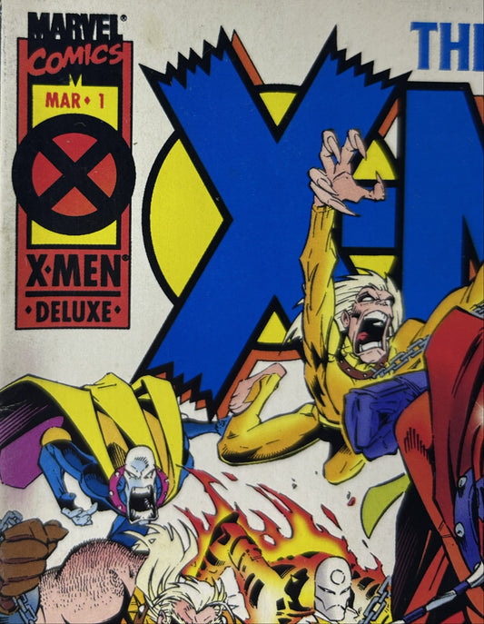 The Astonishing X-Men #1 - Marvel Comics Mar 1995, Age of Apocalypse — Magneto Leads the X-Men, X-Men Deluxe Newsstand (Single Issue)