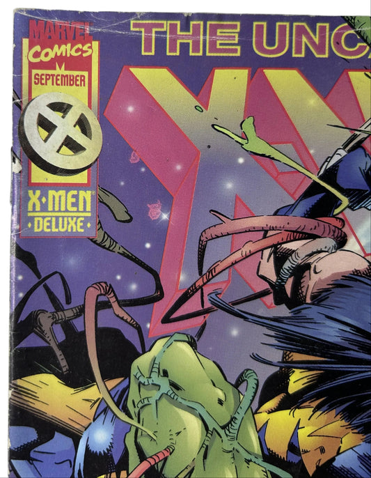The Uncanny X-Men #324 - Marvel Comics Sep 1995, 'Vessel of Destruction!' — Wolverine, X-Men Deluxe Newsstand (Single Issue)