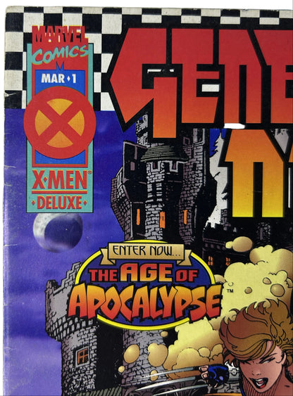 Generation Next #1 - Marvel Comics Mar 1995, Age of Apocalypse — Colossus, Shadowcat, X-Men Deluxe Newsstand (Single Issue)