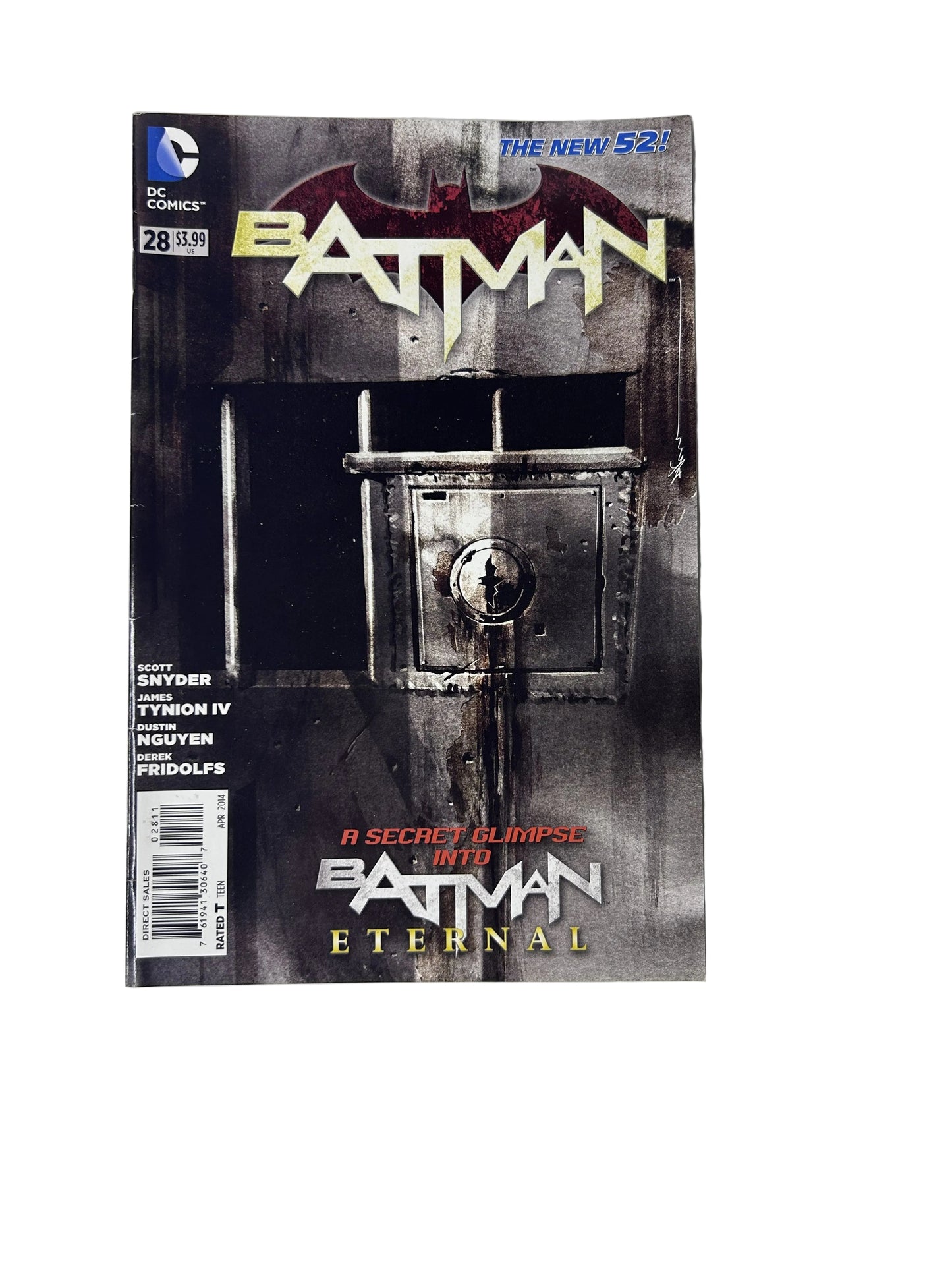 Batman #28 — DC Comics The New 52! Apr 2014, A Secret Glimpse into Batman Eternal — Snyder & Tynion IV (Single Issue)