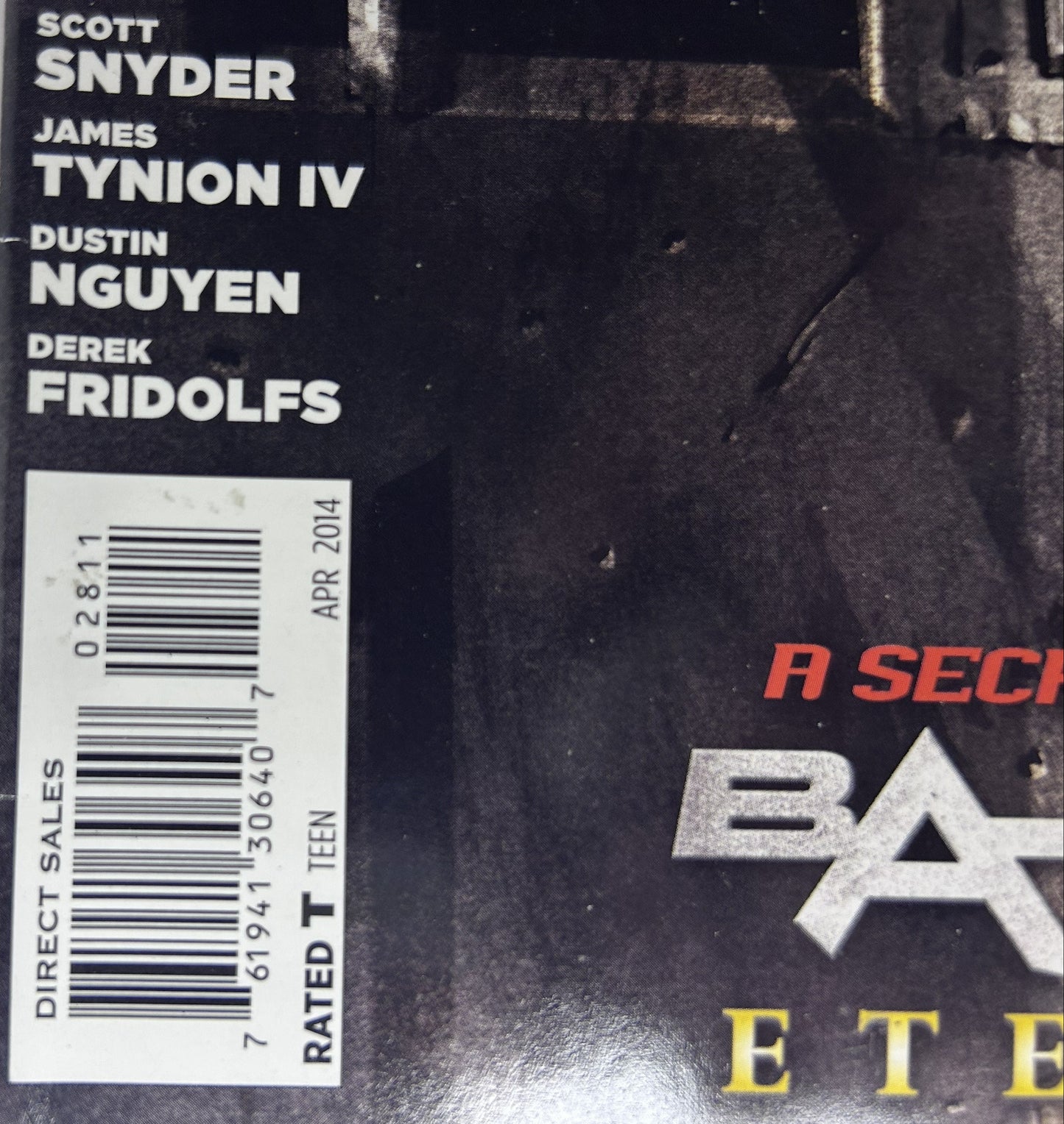 Batman #28 — DC Comics The New 52! Apr 2014, A Secret Glimpse into Batman Eternal — Snyder & Tynion IV (Single Issue)