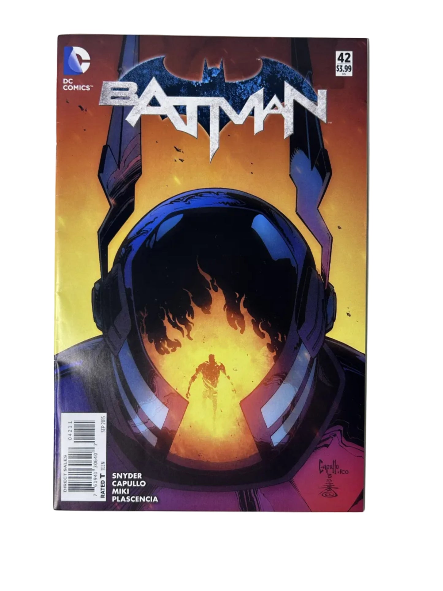 Batman #42 — DC Comics The New 52! Sep 2015, Superheavy Arc — Snyder & Capullo Jim Gordon Batman (Single Issue)