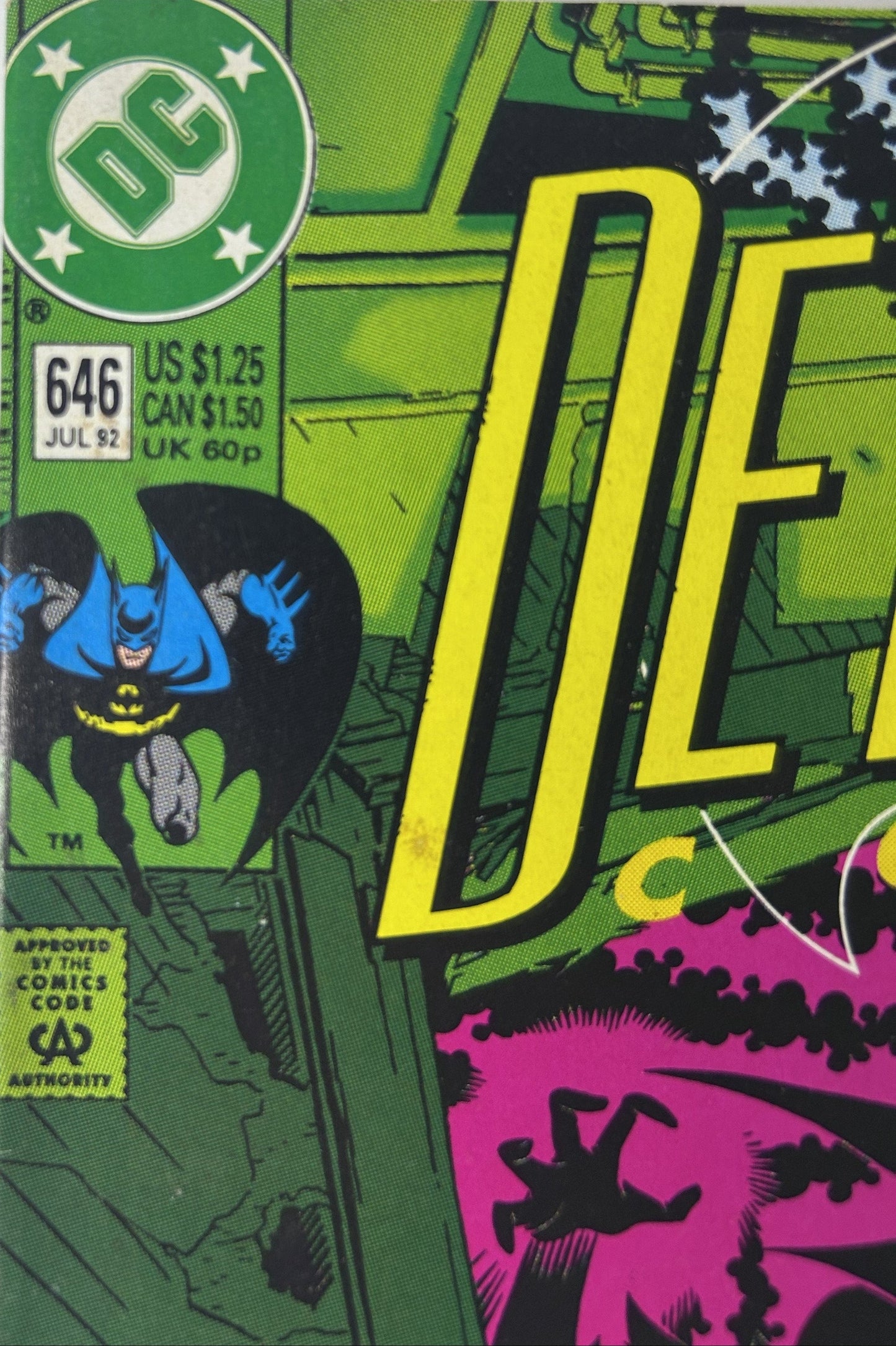 Detective Comics #646 — DC Comics Jul 1992, Electric City Part Three — Chuck Dixon & Tom Lyle (Single Issue)
