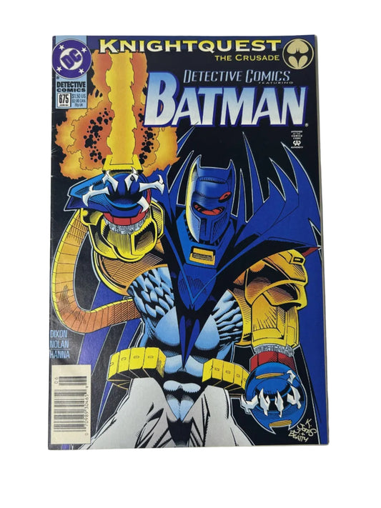 Detective Comics #675 — DC Comics Jun 1994, Knightquest The Crusade — AzBats — Dixon, Nolan & Hanna (Single Issue)