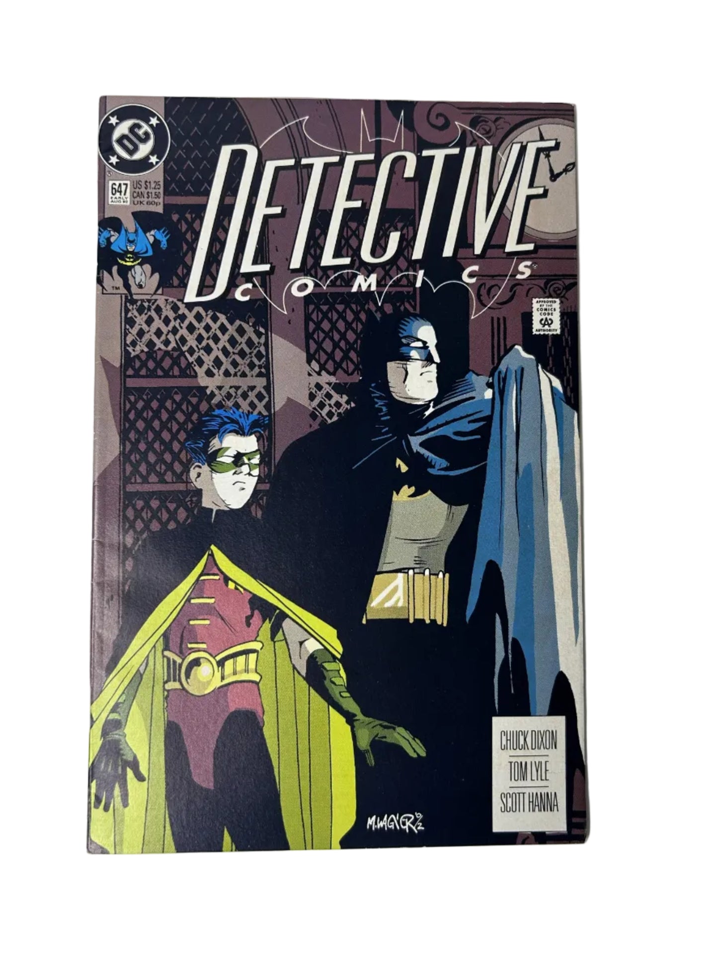 Detective Comics #647 — DC Comics Aug 1992, Electric City Part Four — Chuck Dixon, Tom Lyle & Scott Hanna (Single Issue)