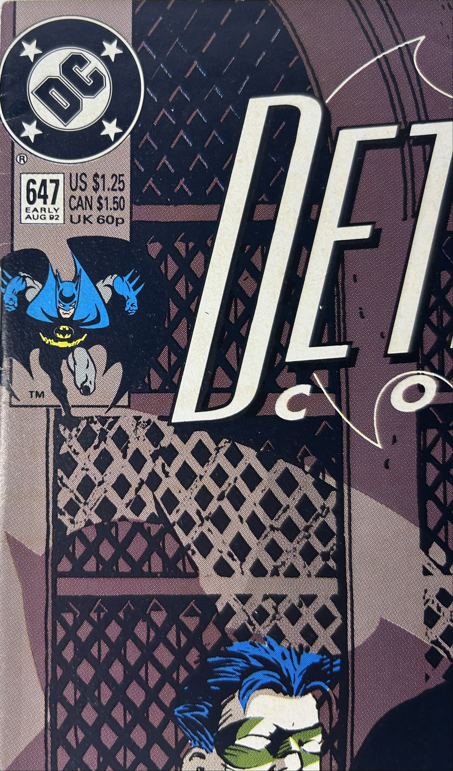 Detective Comics #647 — DC Comics Aug 1992, Electric City Part Four — Chuck Dixon, Tom Lyle & Scott Hanna (Single Issue)