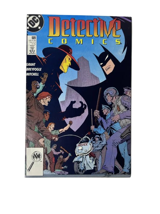 Detective Comics #609 - DC Comics Dec 1989, 1st Appearance of Anarky — Alan Grant & Norm Breyfogle Key Issue (Single Issue)