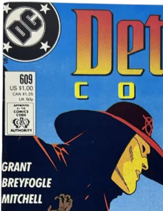 Detective Comics #609 - DC Comics Dec 1989, 1st Appearance of Anarky — Alan Grant & Norm Breyfogle Key Issue (Single Issue)