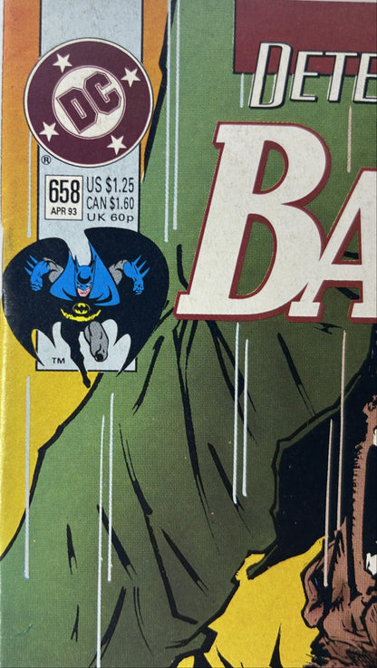 Detective Comics #658 - DC Comics Apr 1993, Knightfall Era — Kelley Jones Cover, Dixon & Netzer (Single Issue)