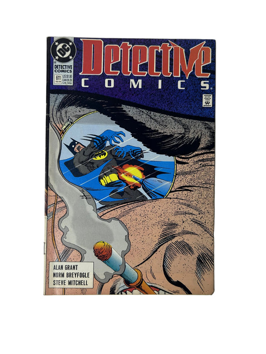 Detective Comics #611 - DC Comics Feb 1990, 2nd Appearance of Anarky — Alan Grant & Norm Breyfogle Key Issue (Single Issue)