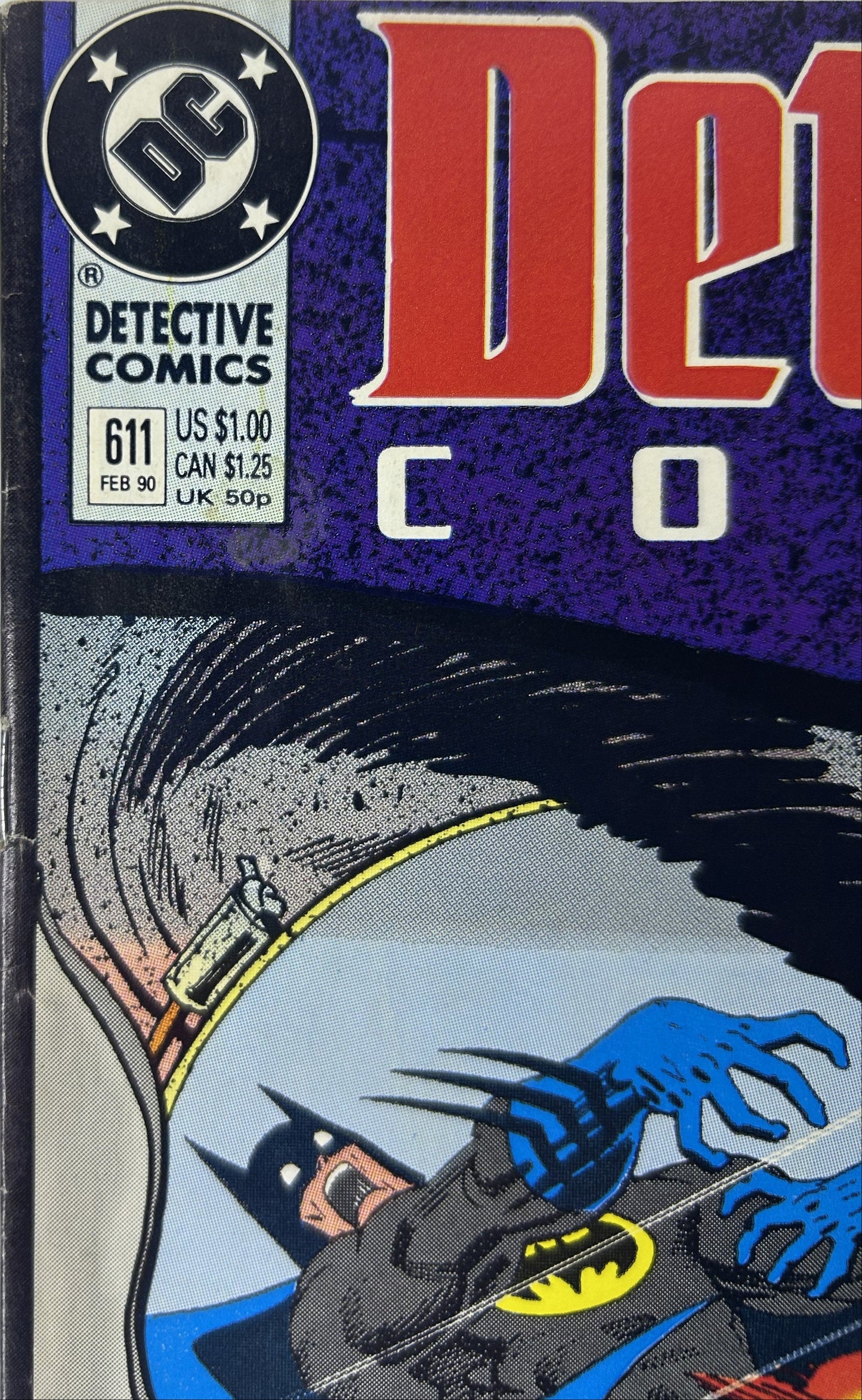 Detective Comics #611 - DC Comics Feb 1990, 2nd Appearance of Anarky — Alan Grant & Norm Breyfogle Key Issue (Single Issue)