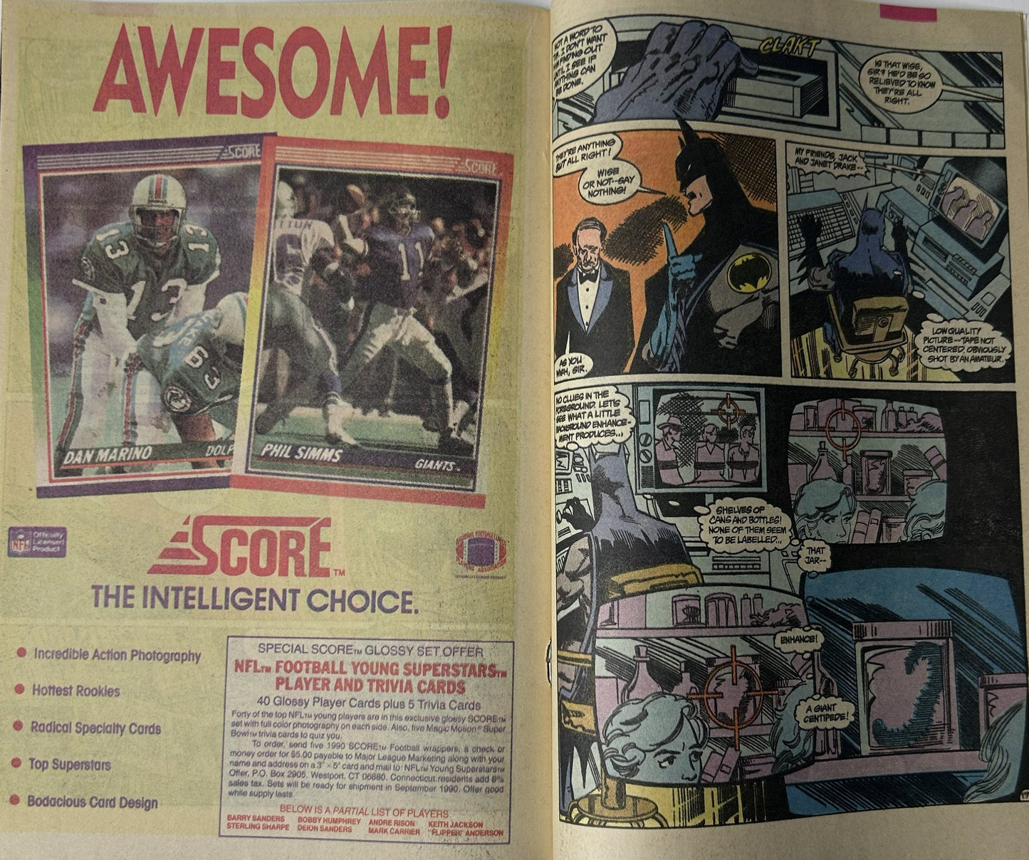 Detective Comics #619 - DC Comics Early Aug 1990, Batcave Forensics Cover — Batman Detective Work, Robin (Single Issue)