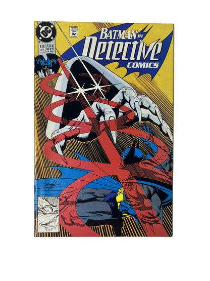 Batman in Detective Comics #616 — DC Comics Late Jun 1990, Newsstand Edition (Single Issue)