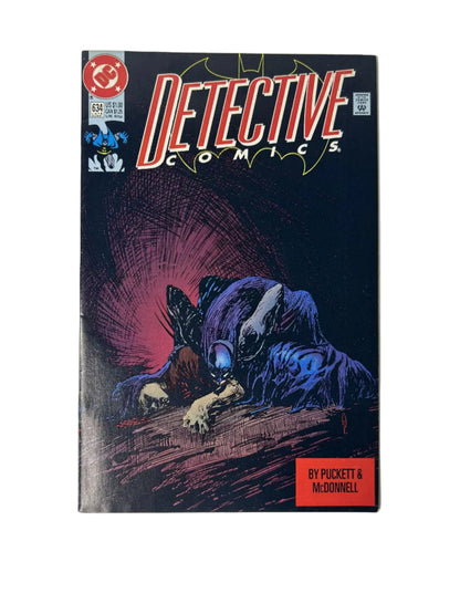 Detective Comics #634 — DC Comics Late Aug 1991, Puckett & McDonnell — Newsstand Edition (Single Issue)
