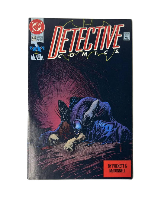 Detective Comics #634 — DC Comics Late Aug 1991, Puckett & McDonnell — Newsstand Edition (Single Issue)