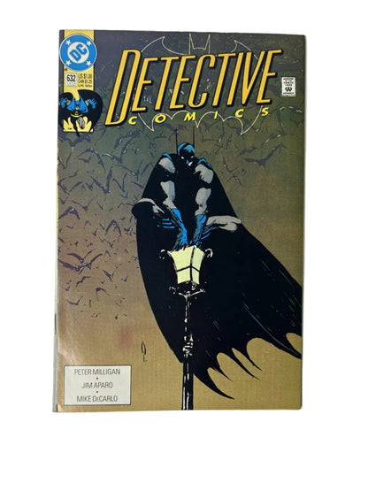 Detective Comics #632 — DC Comics Late Jul 1991, Milligan, Aparo & DeCarlo — Newsstand Edition (Single Issue)