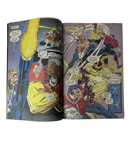 X-Force #13 — Marvel Comics Aug 1992, Blowout!! — Pacella & Palmiotti — Newsstand Edition (Single Issue)