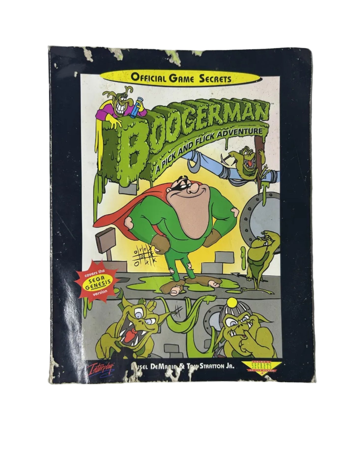 Boogerman: A Pick and Flick Adventure — Official Game Secrets Strategy Guide — Sega Genesis (1994)